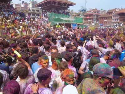 Holi Festival in Nepal