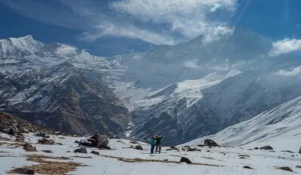 winter trekking in  Nepal