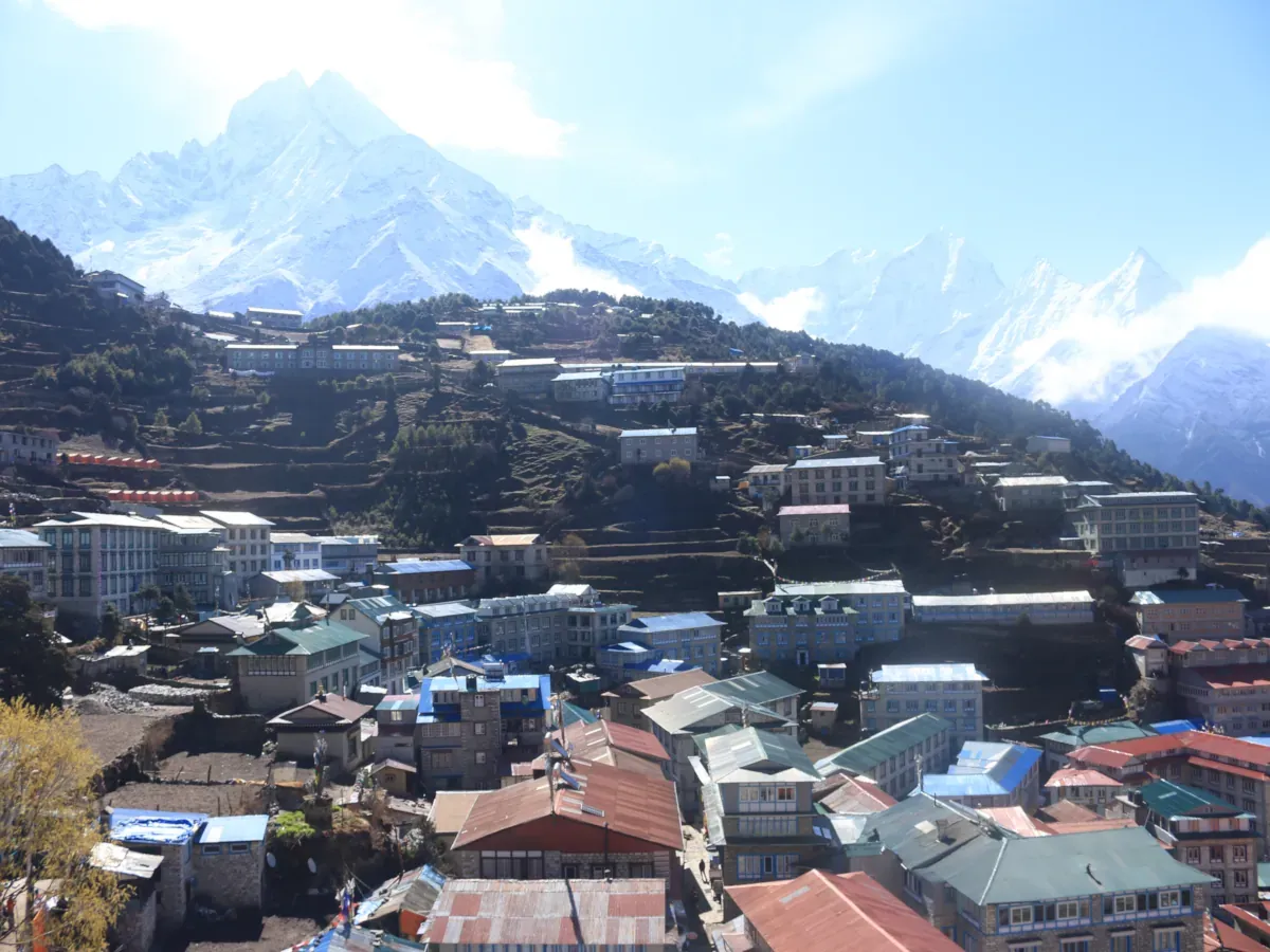 Namche Bazaar Everest