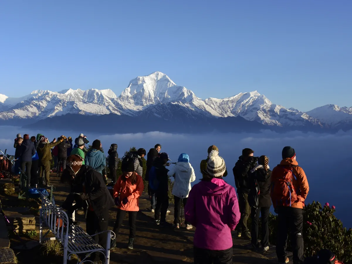 Sunrise View from Poon Hill