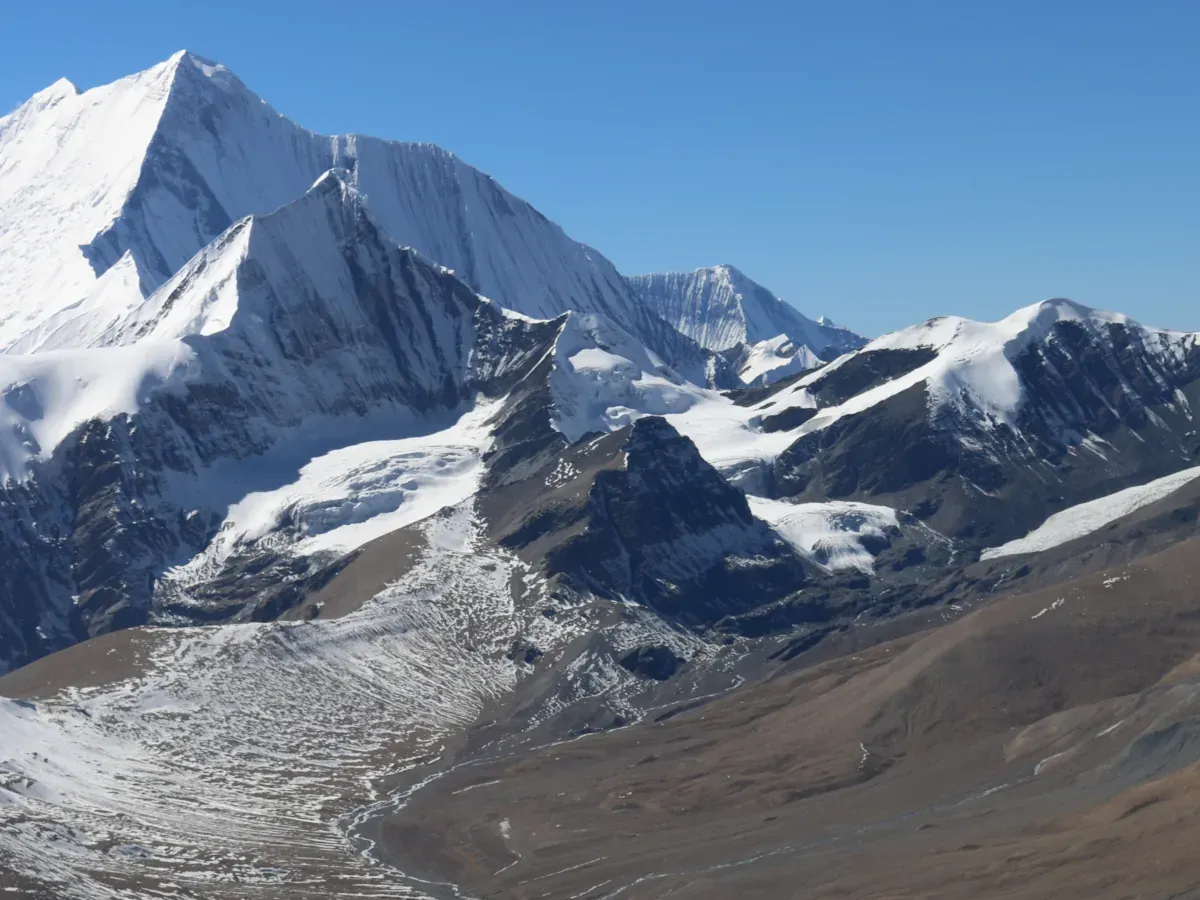 View from Hidden Valley on Dhaulagiri Circuit Trek
