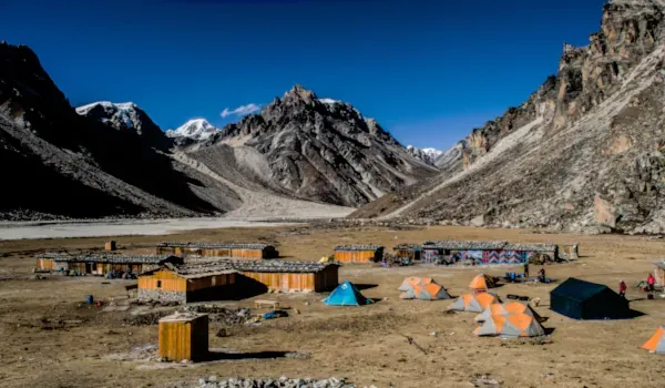 Pangpema Base Camp